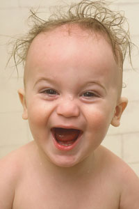 Wild-haired Baby